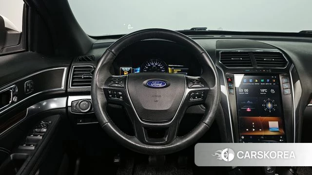 Ford Explorer 2018 Белый из Кореи, фото 4