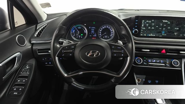 Hyundai Sonata Hybrid (DN8) 2019 Черный из Кореи, фото 4