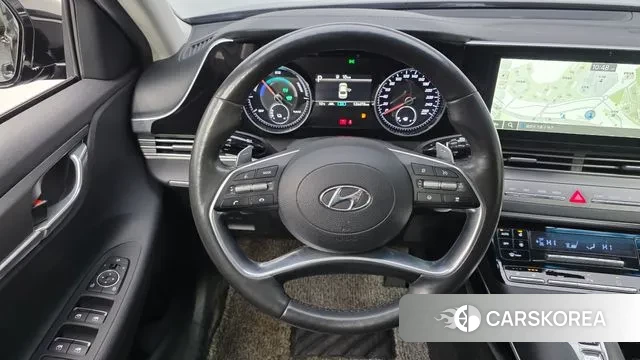 Hyundai The New Grandeur IG Hybrid 2020 Черный из Кореи, фото 4
