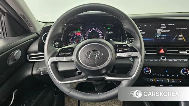 Hyundai Avante (CN7) 2021 Серебристо-серый из Кореи, фото 4