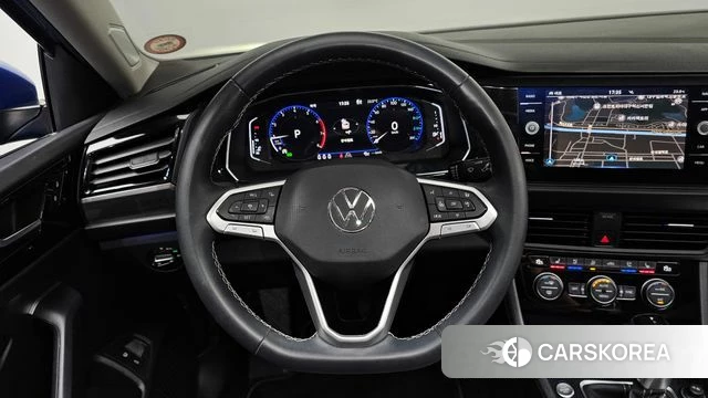 Volkswagen 7th Generation of Jetta 2022 Синий из Кореи, фото 4