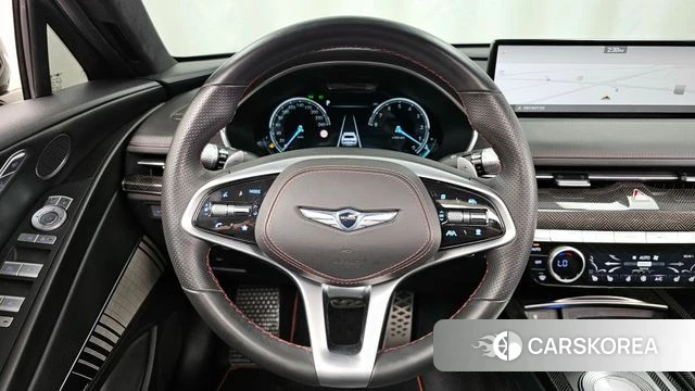 Genesis G80 (RG3) 2022 Черный из Кореи, фото 4