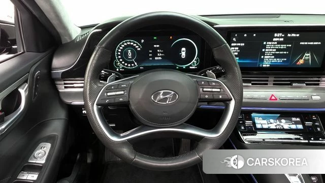 Hyundai The New Grandeur IG Hybrid 2021 Черный из Кореи, фото 4