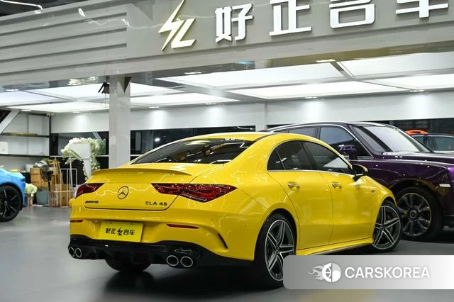 Mercedes-Benz CLA AMG 2022 Желтый из Китая, фото 4