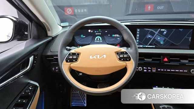 Kia EV6 2023 Черный из Кореи, фото 4