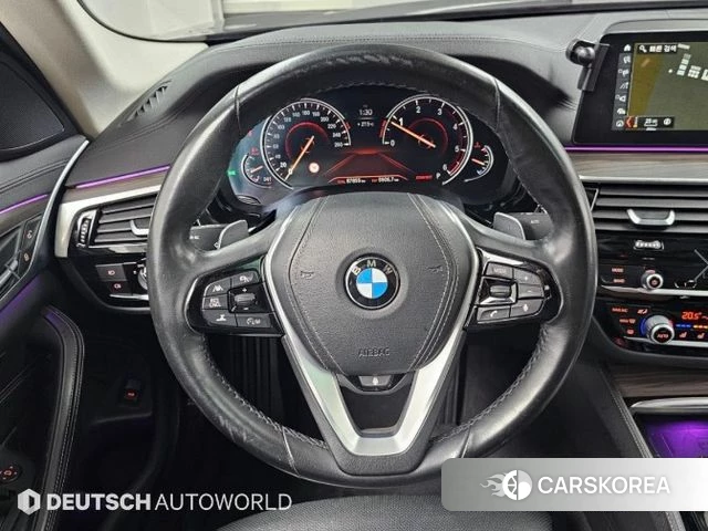 BMW 5 Series (G30) 2018 Черный из Кореи, фото 4