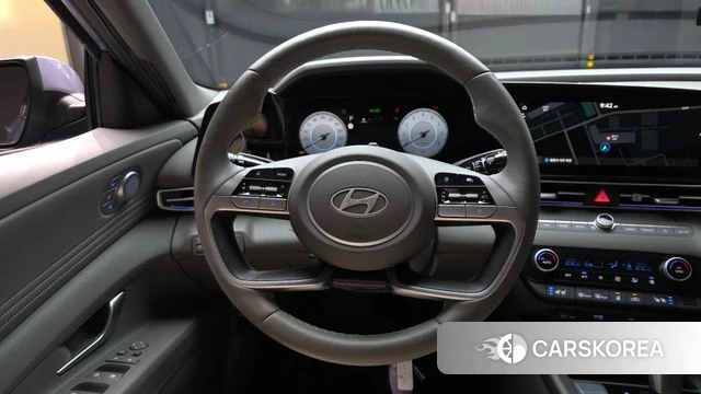 Hyundai The New Avante (CN7) 2023 Синий из Кореи, фото 4
