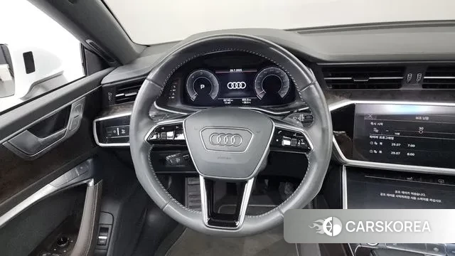 Audi A7 (4K) 2020 Белый из Кореи, фото 4