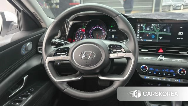 Hyundai Avante (CN7) 2022 Белый из Кореи, фото 4