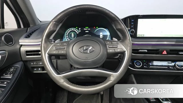 Hyundai Sonata Hybrid (DN8) 2021 Белый из Кореи, фото 4