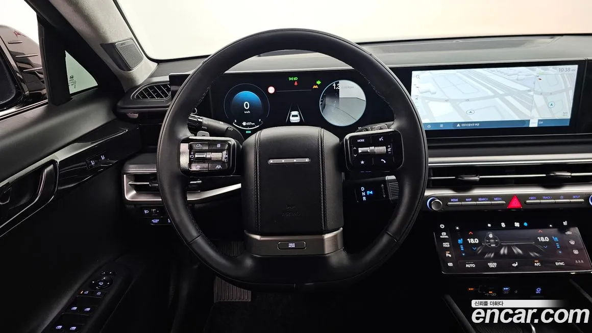 Hyundai Grandeur Hybrid (GN7) 2023 Черный из Кореи, фото 4