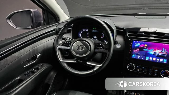 Hyundai Tucson (NX4) 2021 Серебристо-серый из Кореи, фото 4