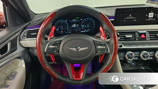 Genesis The New G70 Shooting Brake 2022 Красный из Кореи, фото 4