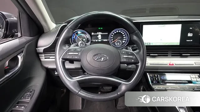 Hyundai The New Grandeur IG Hybrid 2021 Серый из Кореи, фото 4