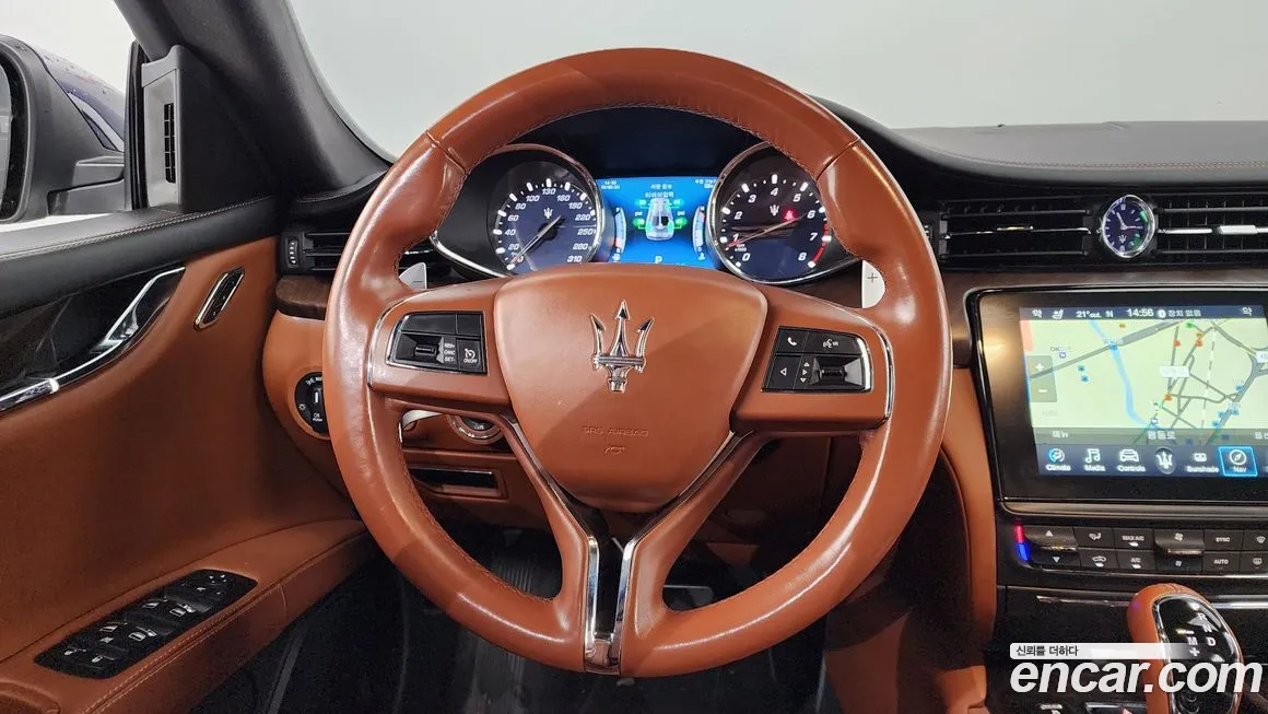 Maserati Quattroporte 2018 Синий из Кореи, фото 4