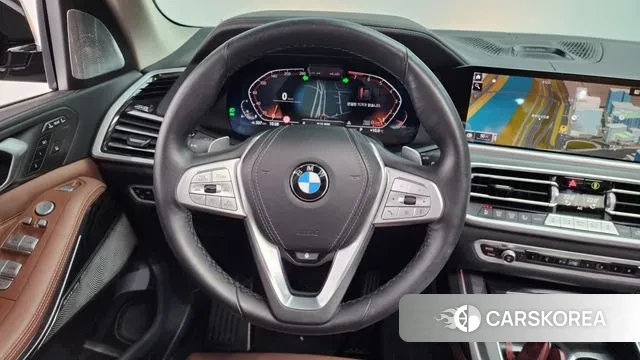 BMW X7 (G07) 2021 Черный из Кореи, фото 4