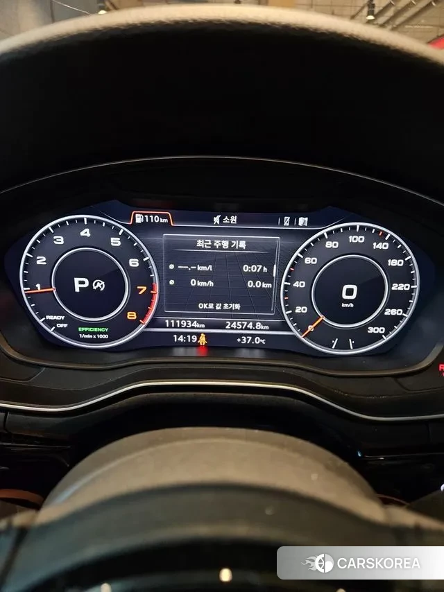 Audi A5 (F5) 2019 Черный из Кореи, фото 4