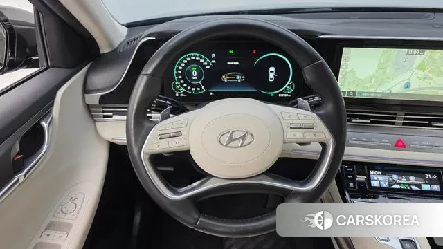 Hyundai The New Grandeur IG Hybrid 2021 Серый из Кореи, фото 4