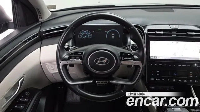 Hyundai Tucson Hybrid (NX4) 2021 Серый из Кореи, фото 4