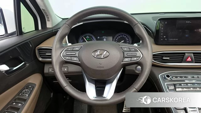 Hyundai The New Santa Fe 2023 Белый из Кореи, фото 4