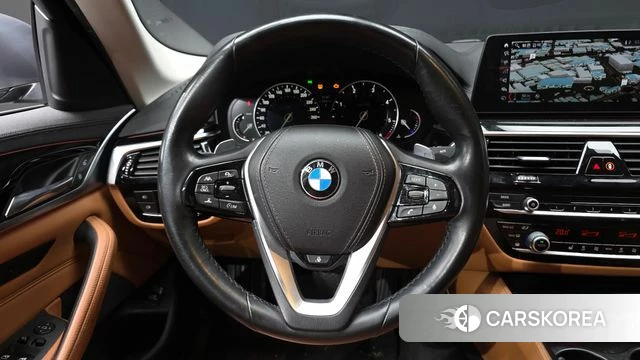 BMW 5 Series (G30) 2018 Серый из Кореи, фото 4