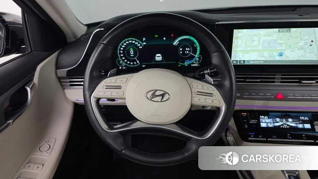 Hyundai The New Grandeur IG Hybrid 2021 Серый из Кореи, фото 4