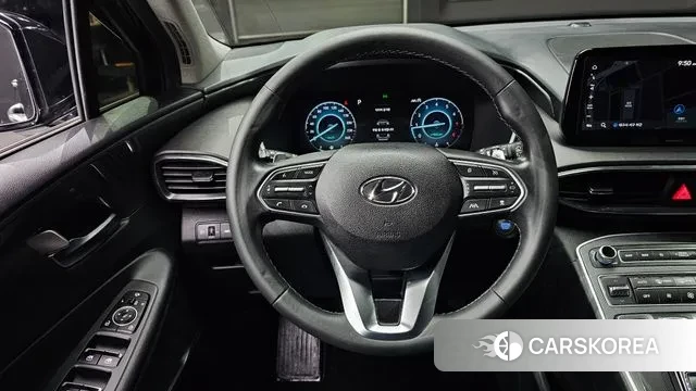 Hyundai The New Santa Fe 2022 Черный из Кореи, фото 4