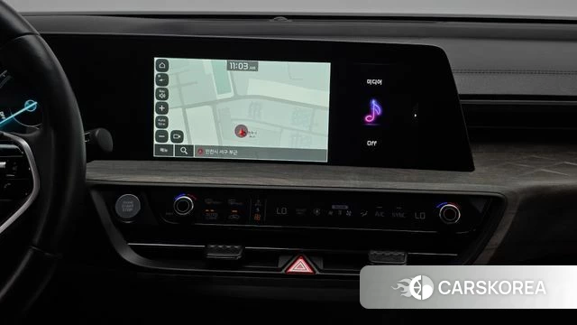 Kia K8 Hybrid 2022 Черный из Кореи, фото 4