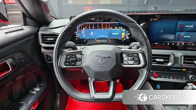 Ford Mustang 7th Generation 2024 Красный из Кореи, фото 4