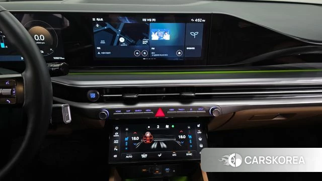 Hyundai Grandeur Hybrid (GN7) 2023 Черный из Кореи, фото 4