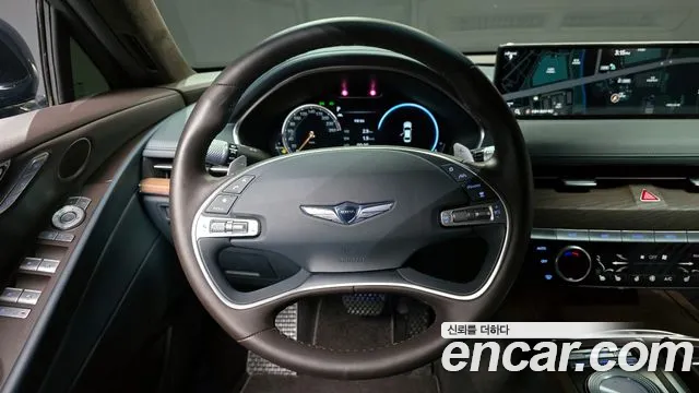 Genesis G80 (RG3) 2021 Синий из Кореи, фото 4