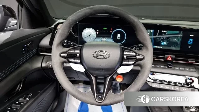 Hyundai The New Avante (CN7) 2024 Черный из Кореи, фото 4