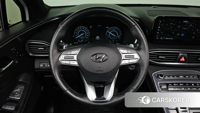 Hyundai The New Santa Fe 2022 Белый из Кореи, фото 4