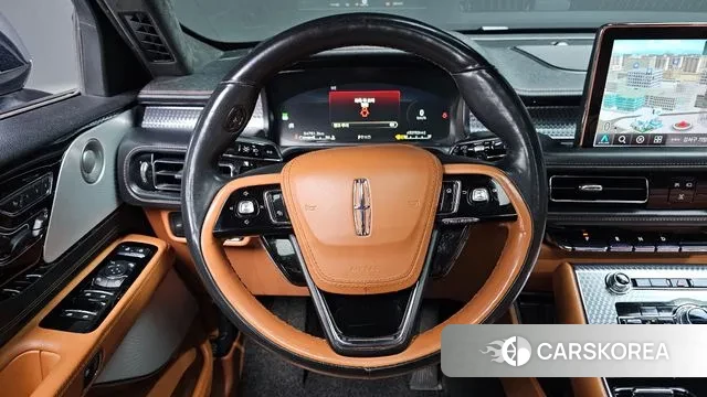 Lincoln Aviator 2nd generation 2021 Синий из Кореи, фото 4