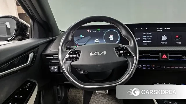 Kia EV6 2022 Черный из Кореи, фото 4