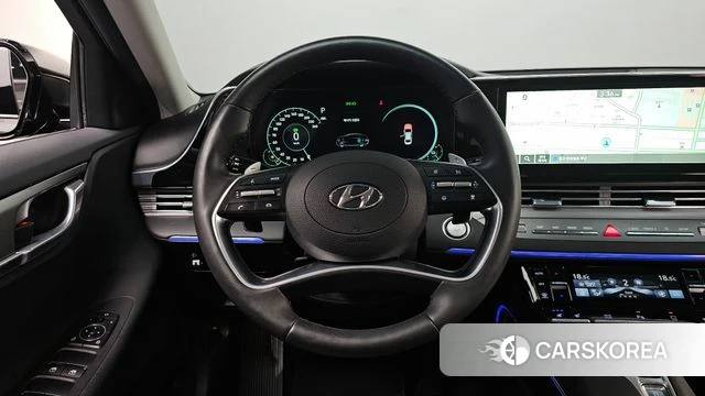 Hyundai The New Grandeur IG Hybrid 2021 Черный из Кореи, фото 4