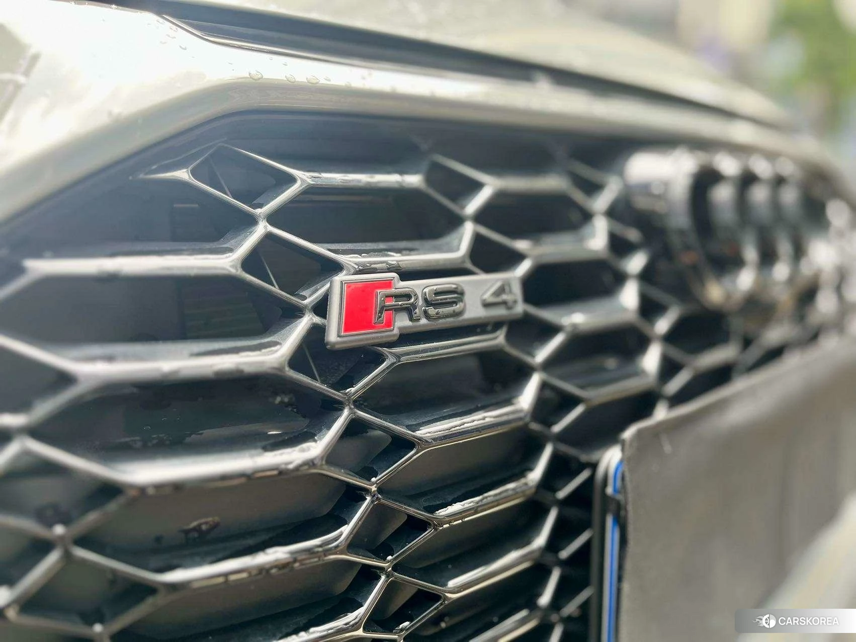 Audi RS 4 2021 Серебристо-серый из Китая, фото 4