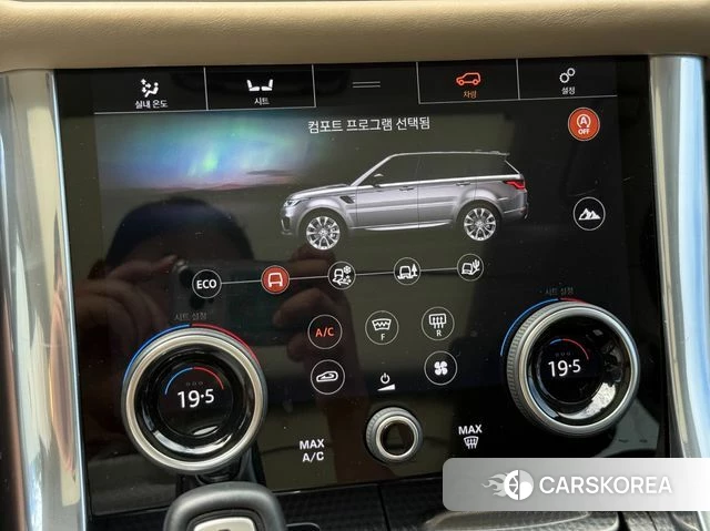 Land Rover Range Rover Sport 2nd Generation 2018 Черный из Кореи, фото 4