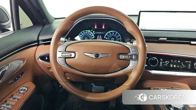 Genesis GV70 2021 Темно-зеленый из Кореи, фото 4