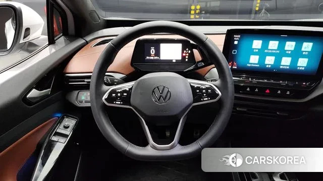 Volkswagen ID.4 2023 Белый из Кореи, фото 4