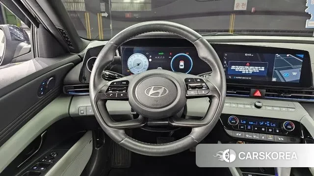 Hyundai The New Avante (CN7) 2023 Черный из Кореи, фото 4