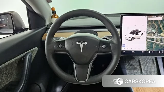 Tesla Model Y 2021 Синий из Кореи, фото 4