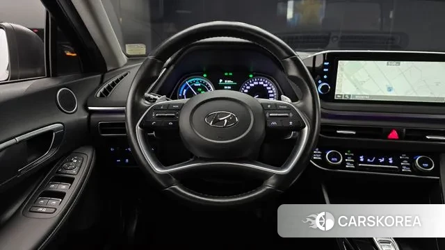 Hyundai Sonata Hybrid (DN8) 2022 Черный из Кореи, фото 4