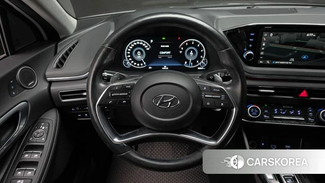 Hyundai Sonata (DN8) 2019 Серебристо-серый из Кореи, фото 4