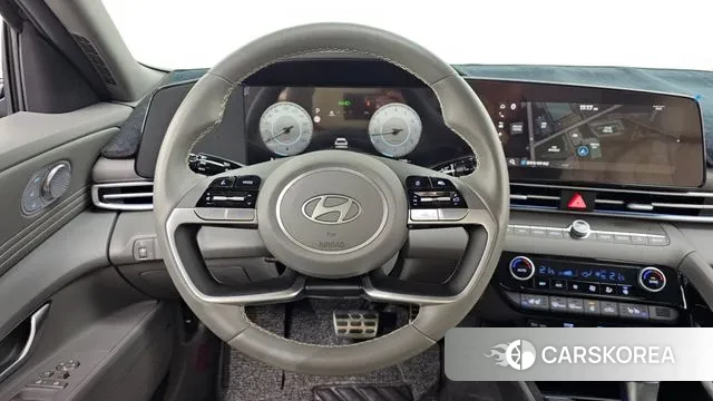Hyundai The New Avante (CN7) 2025 Черный из Кореи, фото 4