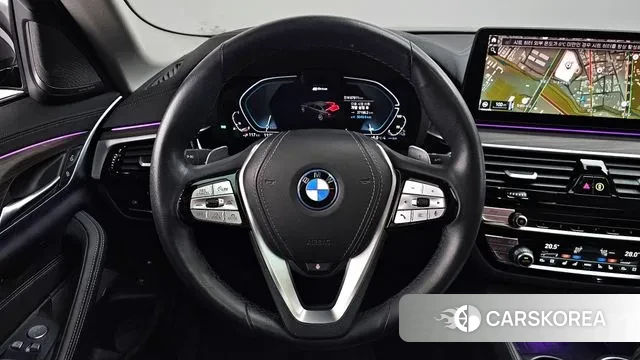 BMW 5 Series (G30) 2022 Черный из Кореи, фото 4