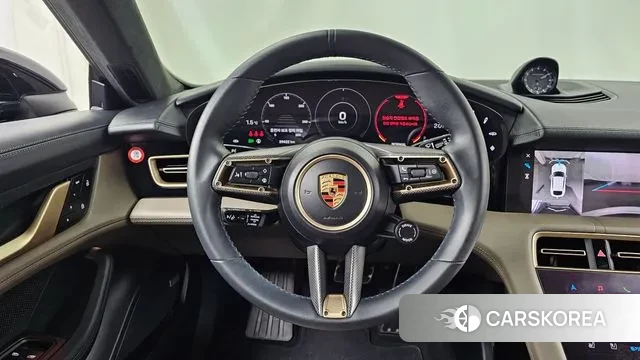 Porsche Taycan 2023 Черный из Кореи, фото 4