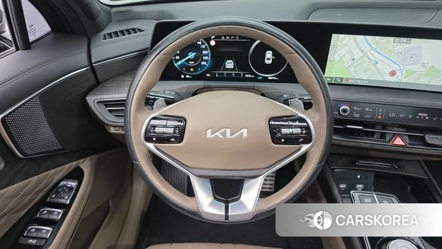 Kia K8 Hybrid 2021 Серый из Кореи, фото 4