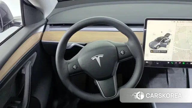 Tesla Model Y 2023 Серый из Кореи, фото 4