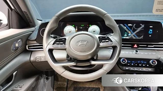 Hyundai The New Avante (CN7) 2023 Белый из Кореи, фото 4